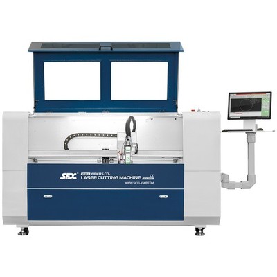 SFX 1390FC Fiber & CO2 Laser Cutter 1300×900mm 150W High Precision Cutter