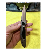 AI Blades Pocketknife EDC Gunmetal Gray Folding Drop Point blade