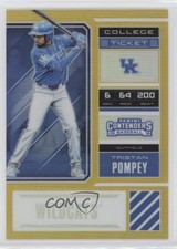 2018 Elite Extra Edition College Ticket Gold Prizm 7/10 Tristan Pompey #TP hg6