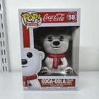 Funko Pop Ad Icons Coca-Cola Polar Bear #58 Vinyl Figure with Protector