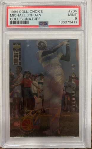 1994 Michael Jordan [Gold Signature] #204