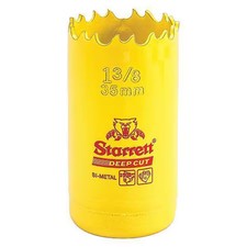 Starrett Dch0138-G Bi-Metal Fast Cut Hole Saw 1-3/8" (35Mm)