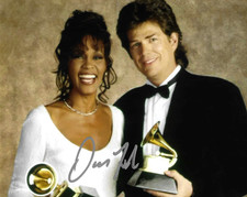 * DAVID FOSTER * signed 8x10 photo * ALL BY MYSELF * COA *