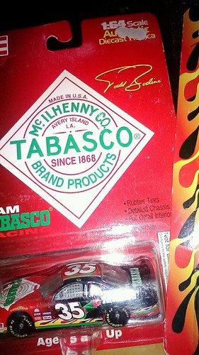 3 different car lot TABASCO PEPPER SAUCE 1/64 BRETT BODINE DIECAST CARS - Picture 4 of 6