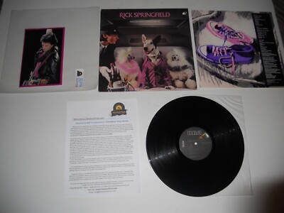 Rick Springfield Success Spoiled Me '82 1st USA EXC Presse Ultraschall Clean