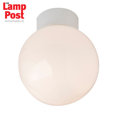 Robus R100sb Bathroom Ceiling Light Fitting Globe 100w Ip44