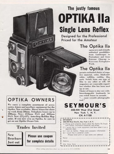 MKK Optika II-A 6x9 6x7 6x6 SLR Medium Format camera Luminant 105 f/3.5 - Bild 12 von 13