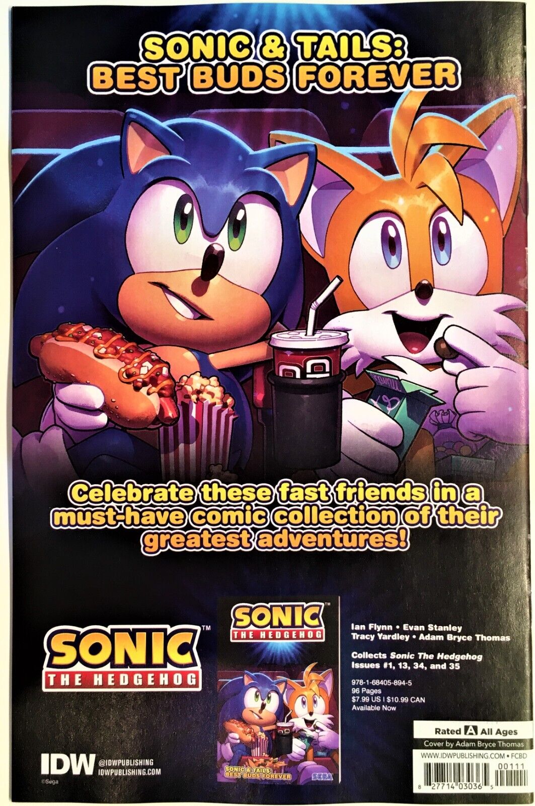 Sonic The Hedgehog: Sonic & Tails: Best Buds Forever – IDW Publishing