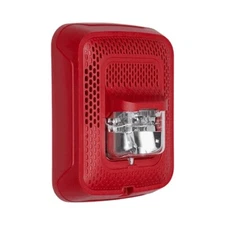 SYSTEM SENSOR SPSRL-P WALL SPEAKER STROBE RED PLAIN (10 AVAIL.) FREE SHIPPING