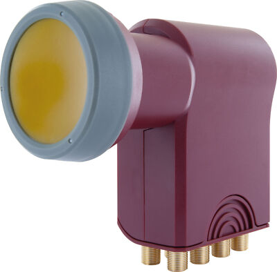 Schwaiger Octo LNB 8 TN Sun Protect Wetterschutz ASTRA HD tauglich ziegelrot