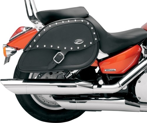 Saddlebags Kawasaki Vulcan Saddlemen 3501-0492 Rigid-Mount Teardrop Desperado HB - Picture 1 of 2