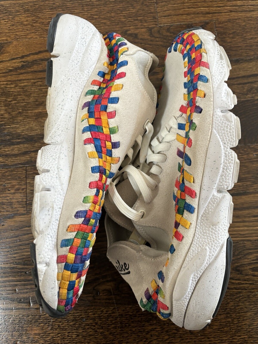 Nike Footscape Woven Chukka Rainbow | eBay 