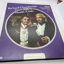 RCA VideoDisc CED - The Count of Monte-Cristo - RCA Selectavision - 1981