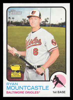 2022 Topps Heritage Ryan Mountcastle  #551 All Star Rookie Gold Cup