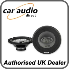 Alpine SXE-2035S 280W 20cm 3-Way Coaxial Car Door Shelf Speakers System 45 RMS 