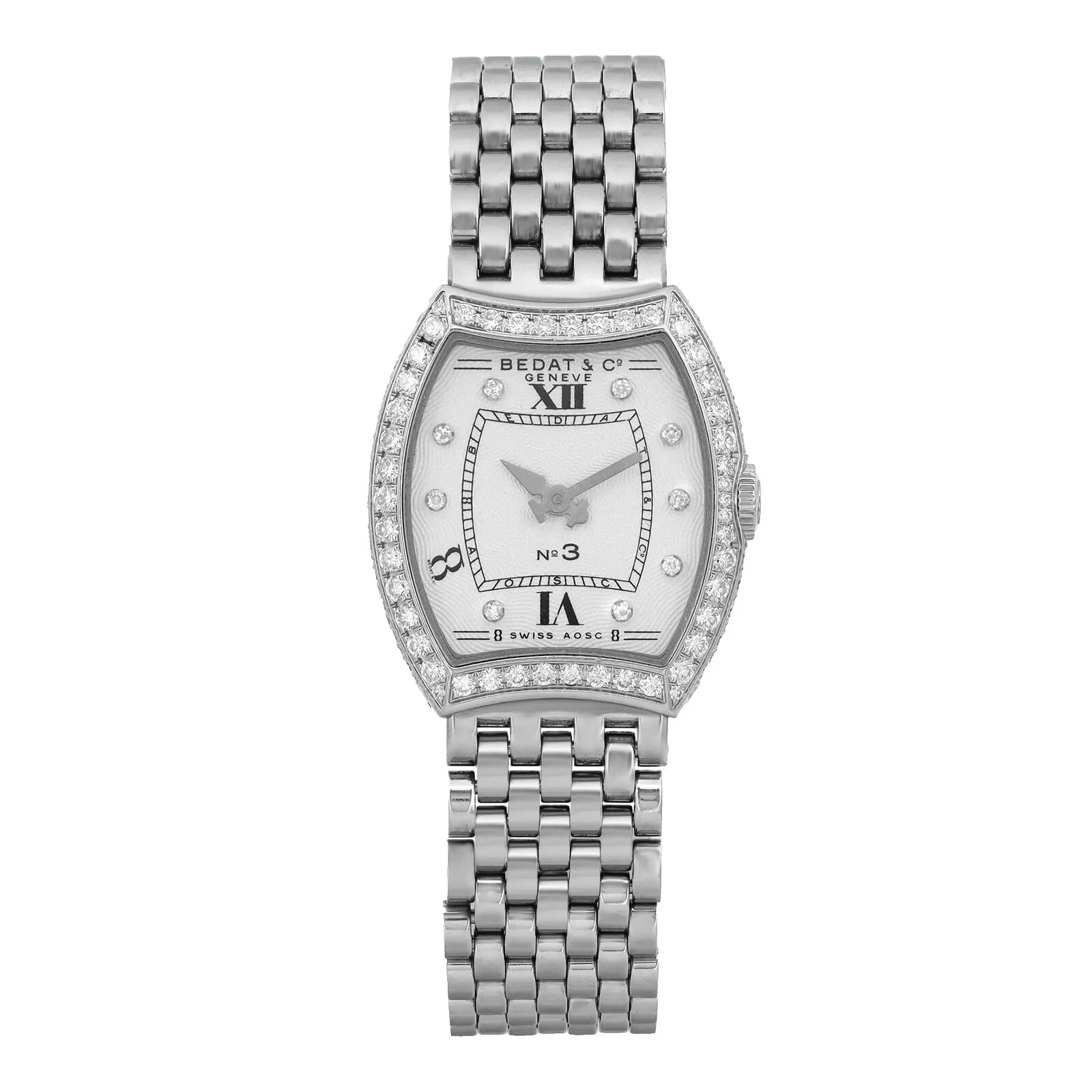 Acento de Diamante Bedat & Co Relojes de pulsera