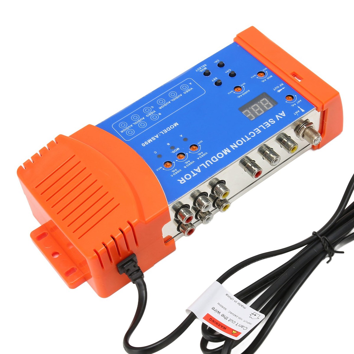 AV Selection Modulator PAL NTSC Standard VHF UHF RF Modulator For