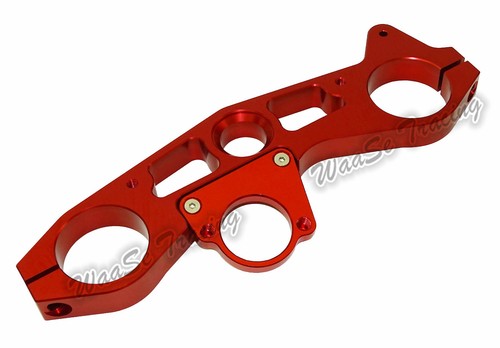 Front Upper Triple Tree Top Fork Clamp Bridge For KAWASAKI Ninja ZX-6R 2009-2012 - Foto 39 di 47