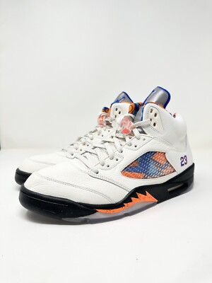 136027 Air Jordan 5 Retro International Flight Sail Racer Blue 12 Men's B Grade