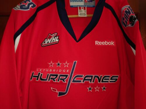 Reebok WHL Lethbridge Hurricanes IceHockey jersey. XL