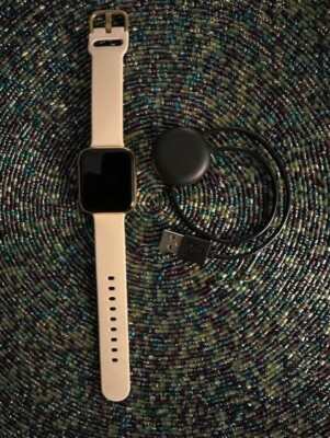 iTouch Air 3, 40mm Rose Gold Case with Blush Band Unisex Smartwatch