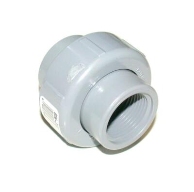 New Spears  8059-010C  CPVC Gray 1'' Union 2000 SOCKET X FIPT FKM