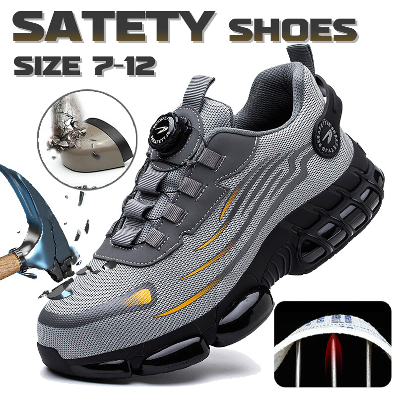Suarez Indestructible Safety Work Shoes with Steel Toe S46 eu. (New). Furuian Steel Toe Sneakers for Men Women Safety Shoes  main image 4