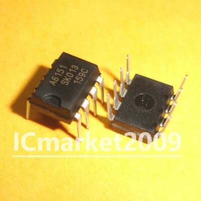 MARKENLOS 5 PCS STR-A6151 DIP-7 A6151 Off-Line PRC Controllers with Power MOSFET Chip IC #