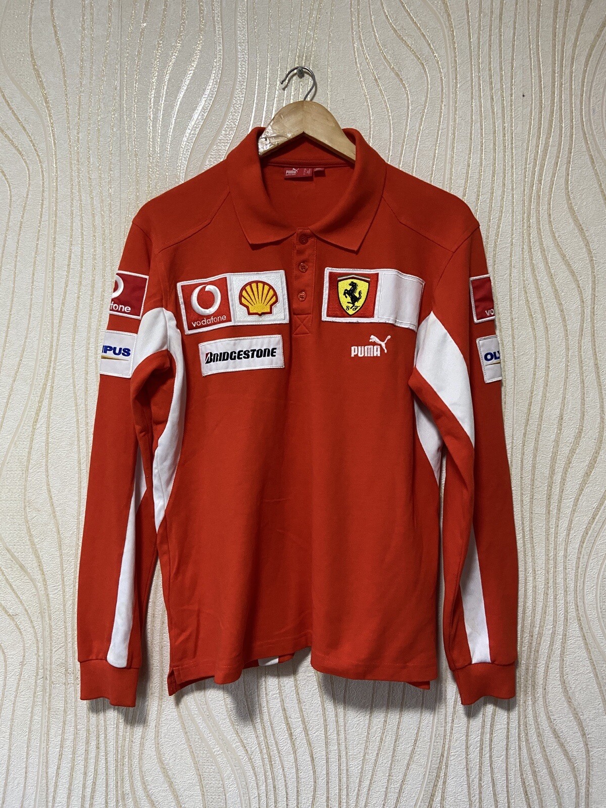 puma ferrari long sleeve shirt
