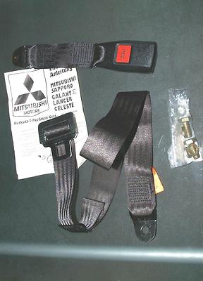 2-point retrofit belt static belt for vintage cars E-mark 99999 ha044n