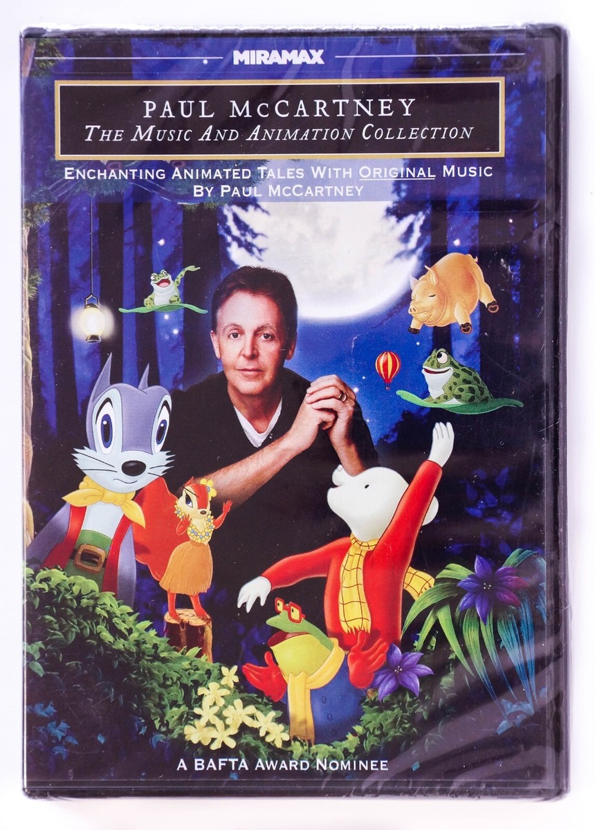 Paul McCartney: The Music and Animation Collection DVD - New