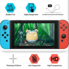 DayDayUp 2 Tempered Glass Screen Protectors Nintendo Switch Protector