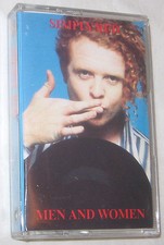 Men and Women by Simply Red Cassette, 1987, Elektra Label Free Shipping U.S.A.