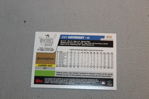 2006 Topps Update Baseball Card Complete Finish Fill Your List Set U-Pick #1-200 - 第 66/400 張圖片