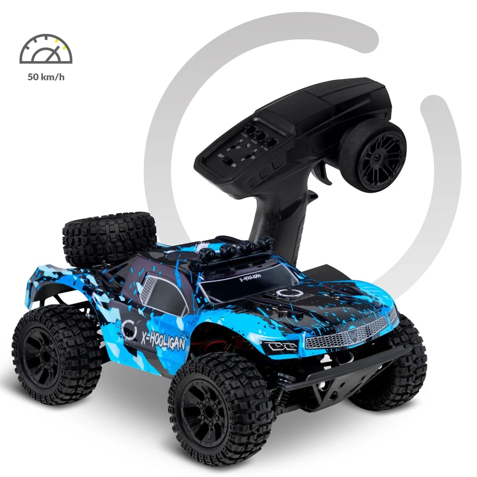 Ferngesteuertes Auto X-Hooligan Maßstab 1:10 35 km/h 100 Meter 4x4-Antrieb - Bild 2 von 4