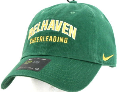 NEW Belhaven Blazers Cheerleading Nike Heritage86 Green chino Cap Hat OSFA