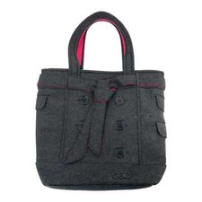 OGIO Gray Felt Tote Bag with Button Accents |...