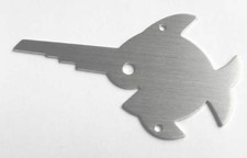 U-Boat Cap Badge U-96 WW2 German Hat Sawfish Kreigsmarine Deutsche Abzeichen WK2