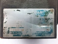 Boston Gear F726-40-B5-G Right Angle Worm Gear Speed Reducer 40:1 Ratio