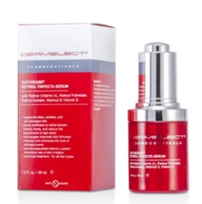 Dermelect Outcrease Retinol Trifecta Serum Antiaging Reduce Wrinkles 1.0 oz NIB