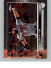 2022 Topps Chrome Zac Lowther 159 RC Baltimore Orioles