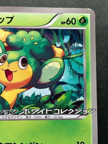 Pokemon Karte Pansage 001/BW-P 2010 PROMO Nintendo Japanese Pocket Monster RARE - Bild 3 von 12