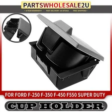Dashboard Grey Cup Holder for Ford F-250 F-350 F-450 Super Duty 2008 2009 2010