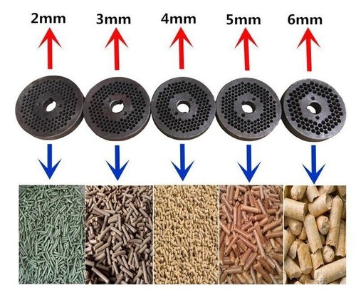Feed Pellet Mill Machine 220V Fodder Press Pelletizer w/2&4&6mm Disc Plate New - Picture 23 of 24