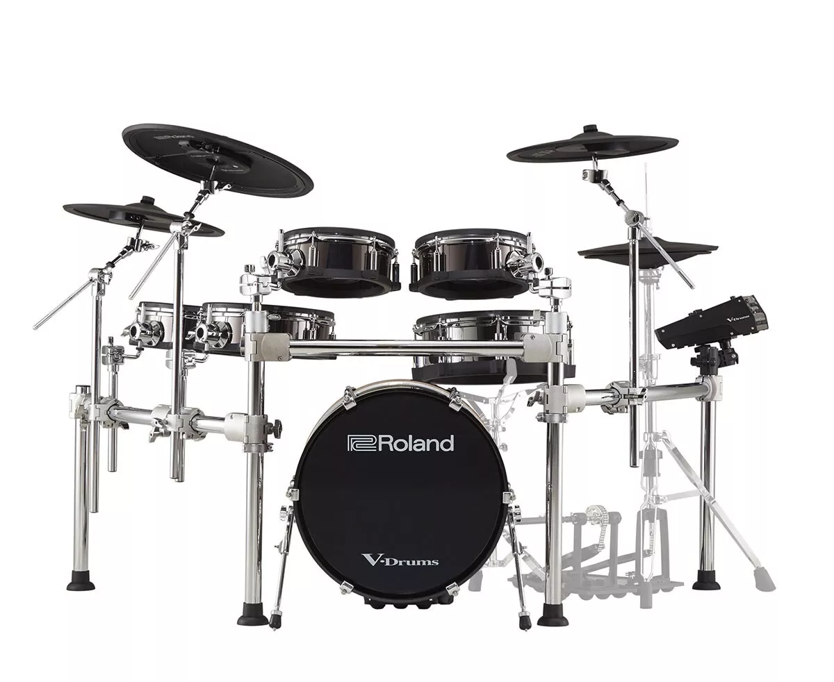 Roland TD-50KV2 + MDS-STG2 + KD-180 V-Drums Pad highest peak Drums