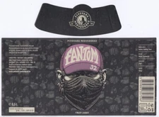 Fantom #21 (32): Fruit Lager; Beer Label Sticker 500 ml; Medvedgrad, Croatia