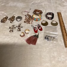 Lot Of Costume Jewelry earrings bracelets New
