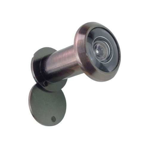 High-definition Door Mirror Cat Eyes Copper Viewer Large Viewing Angle Pinhole - Picture 11 of 11