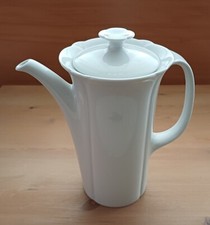 1 x Arzberg Germany Form 8000 Corso weiß Kaffeekanne mit Deckel