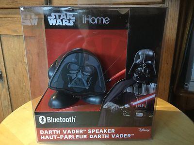 New Disney Star Wars iHome Darth Vader Bluetooth Speaker. Li-B66DV
